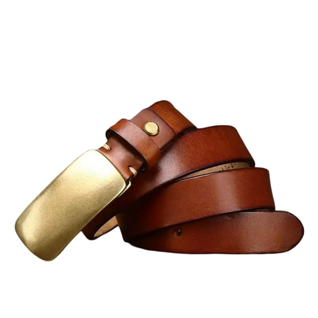 Brunet | Solid Buckle Belt