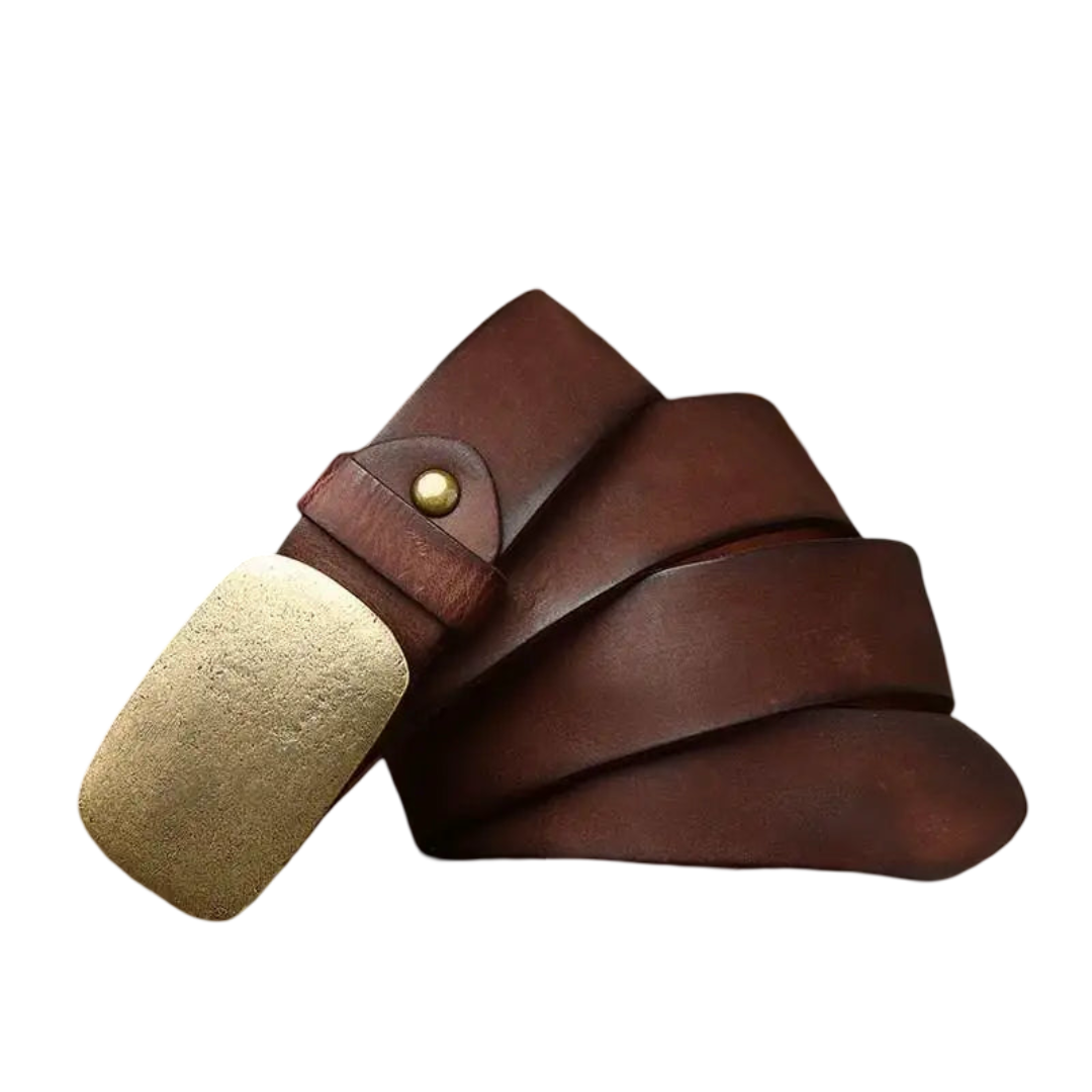 Brunet | Solid Buckle Belt