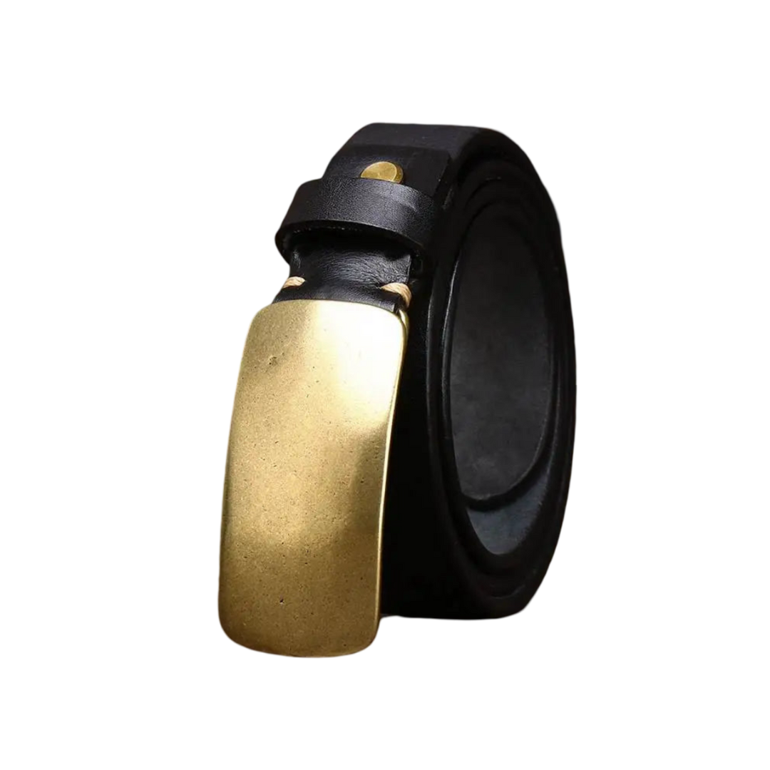 Brunet | Solid Buckle Belt