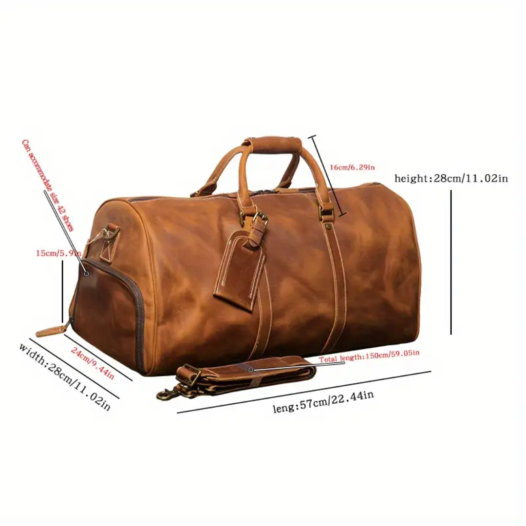 Montgomery Weekender Leather Duffel
