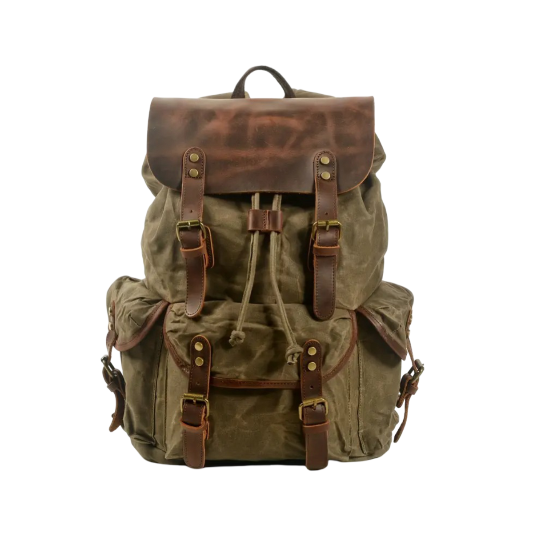 Crosby Drawcord Canvas Rucksack