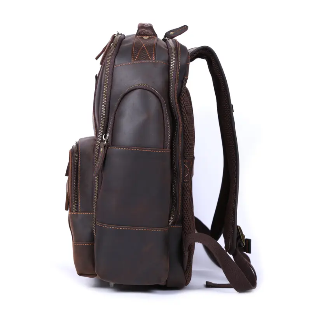Sterling Travel Leather Backpack
