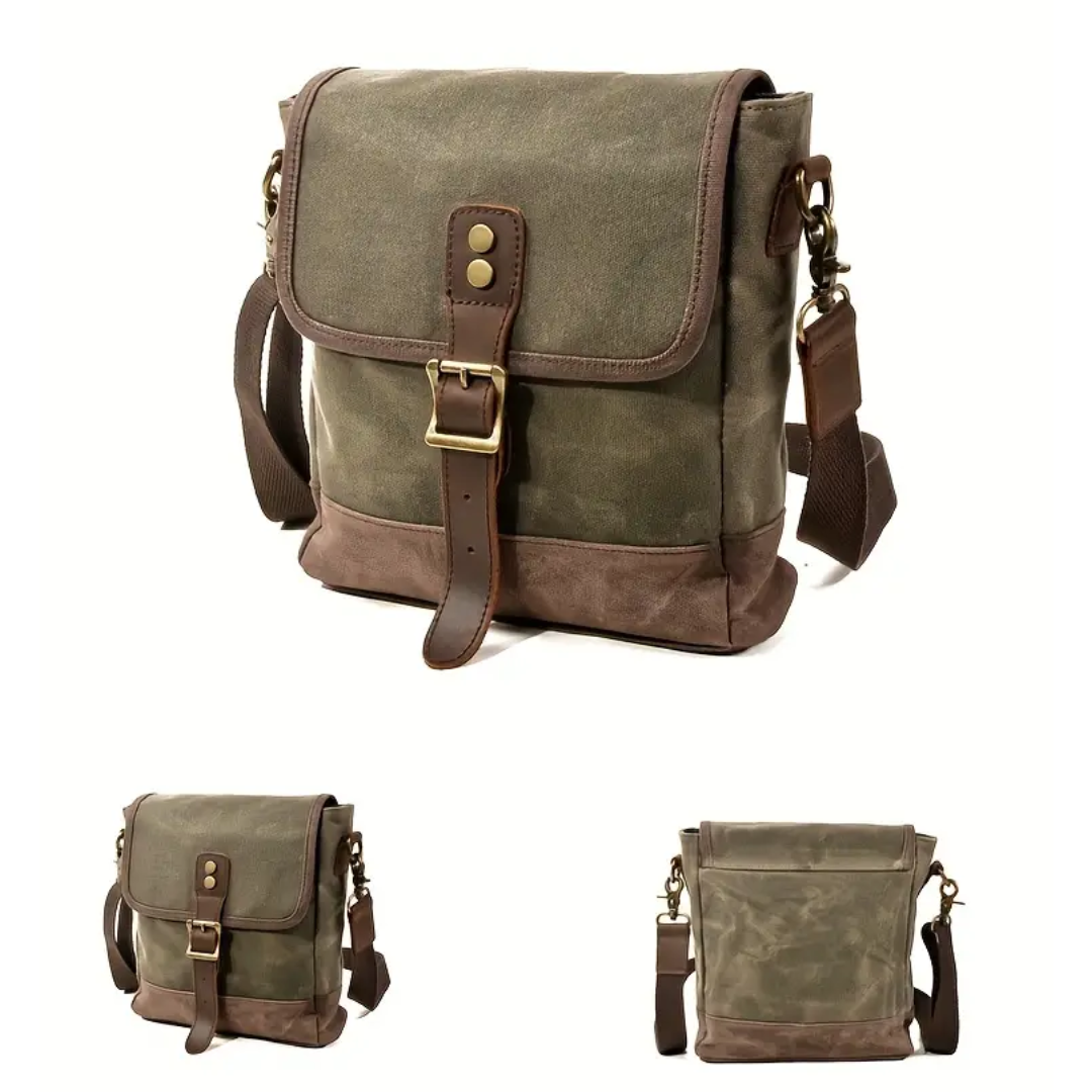 Matera Buckle Canvas Sling