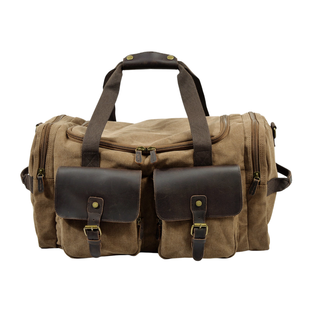 Harlan Pocketed Canvas Duffel