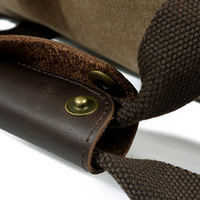 Harlan | Vintage Canvas Weekend Duffle Bag