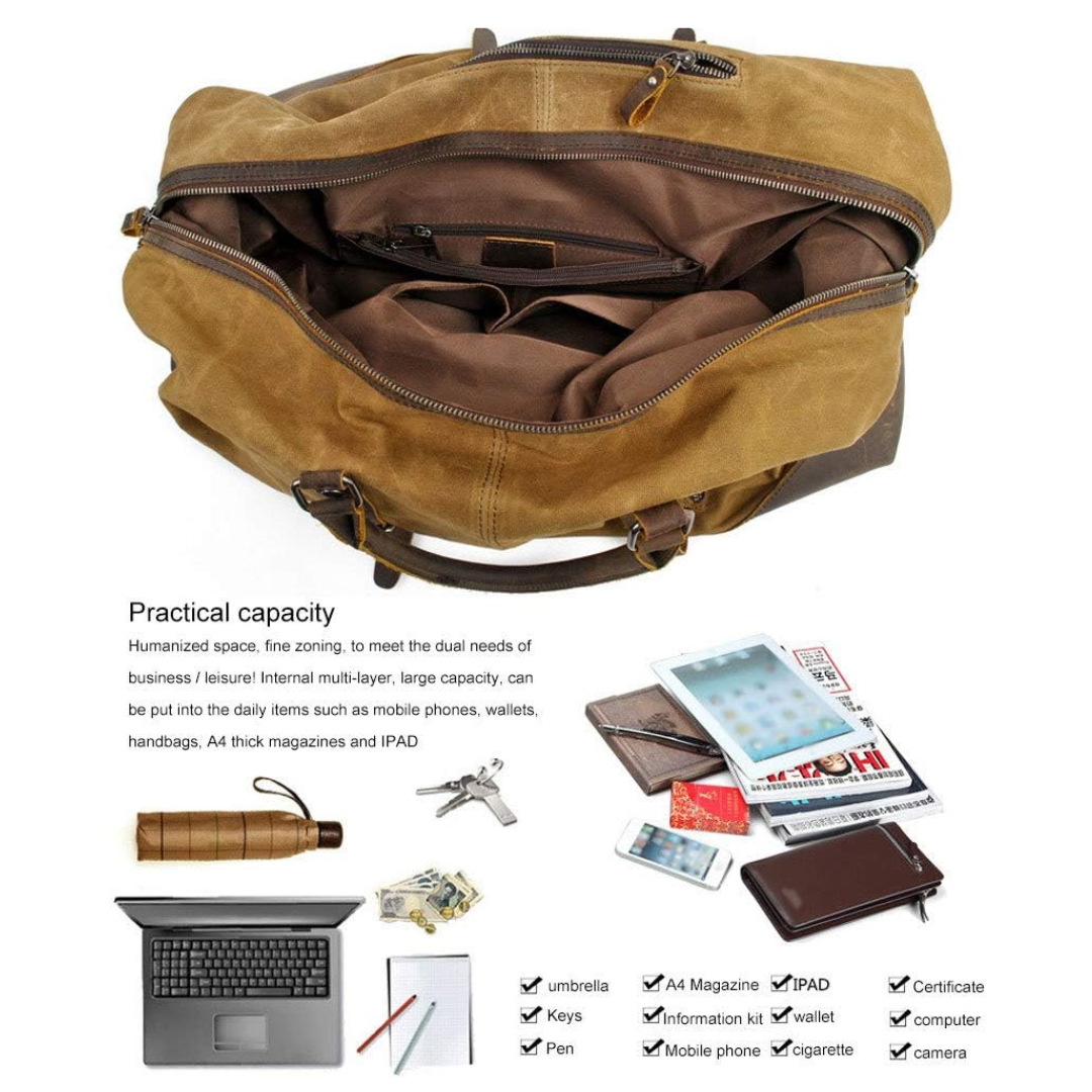 Maverick | Canvas Travel Duffel Bag