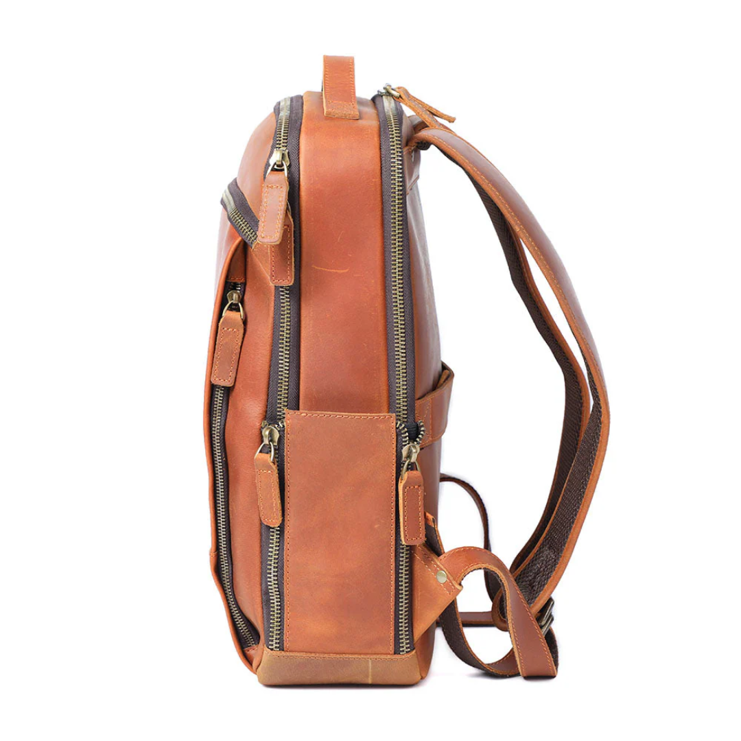 Archer | Leather Laptop Rucksack