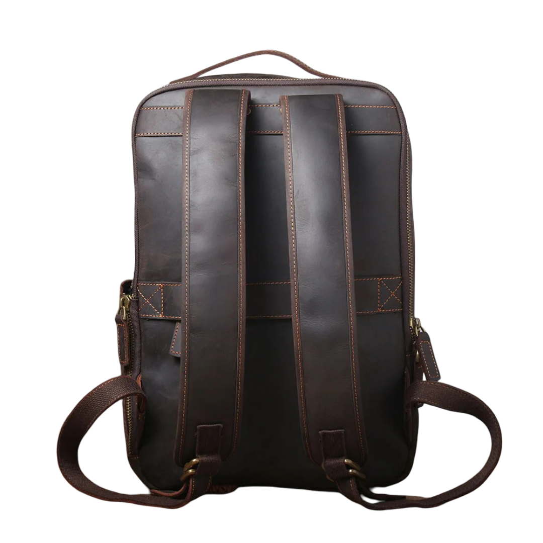 Archer Travel Leather Backpack