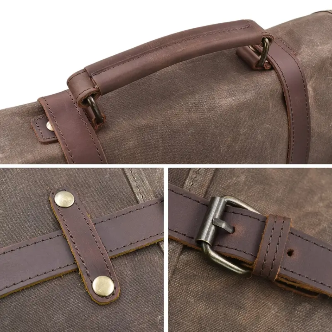 Bennett Waxed Canvas Messenger