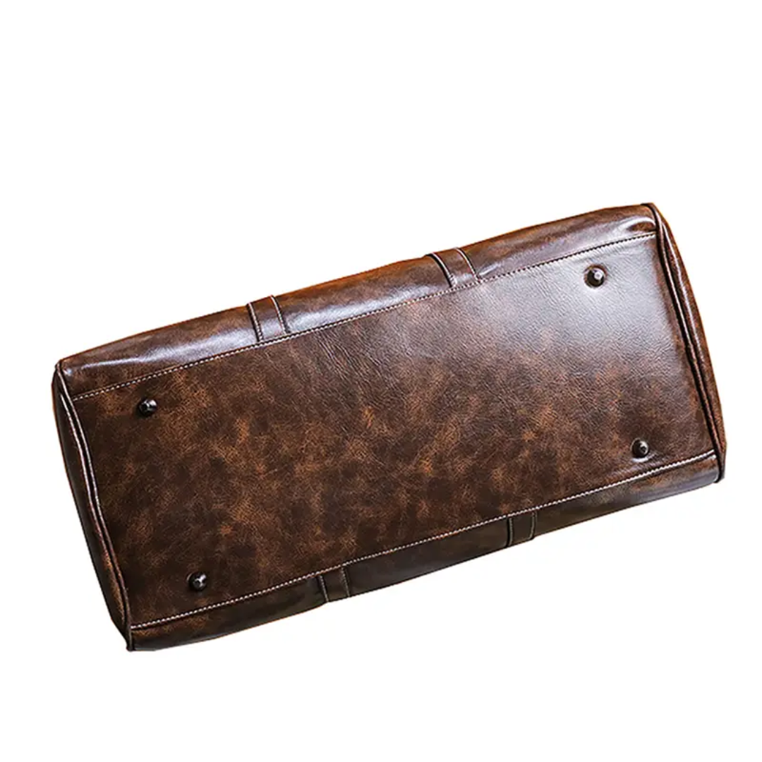 Lennox | Leather Weekender Travel Bag