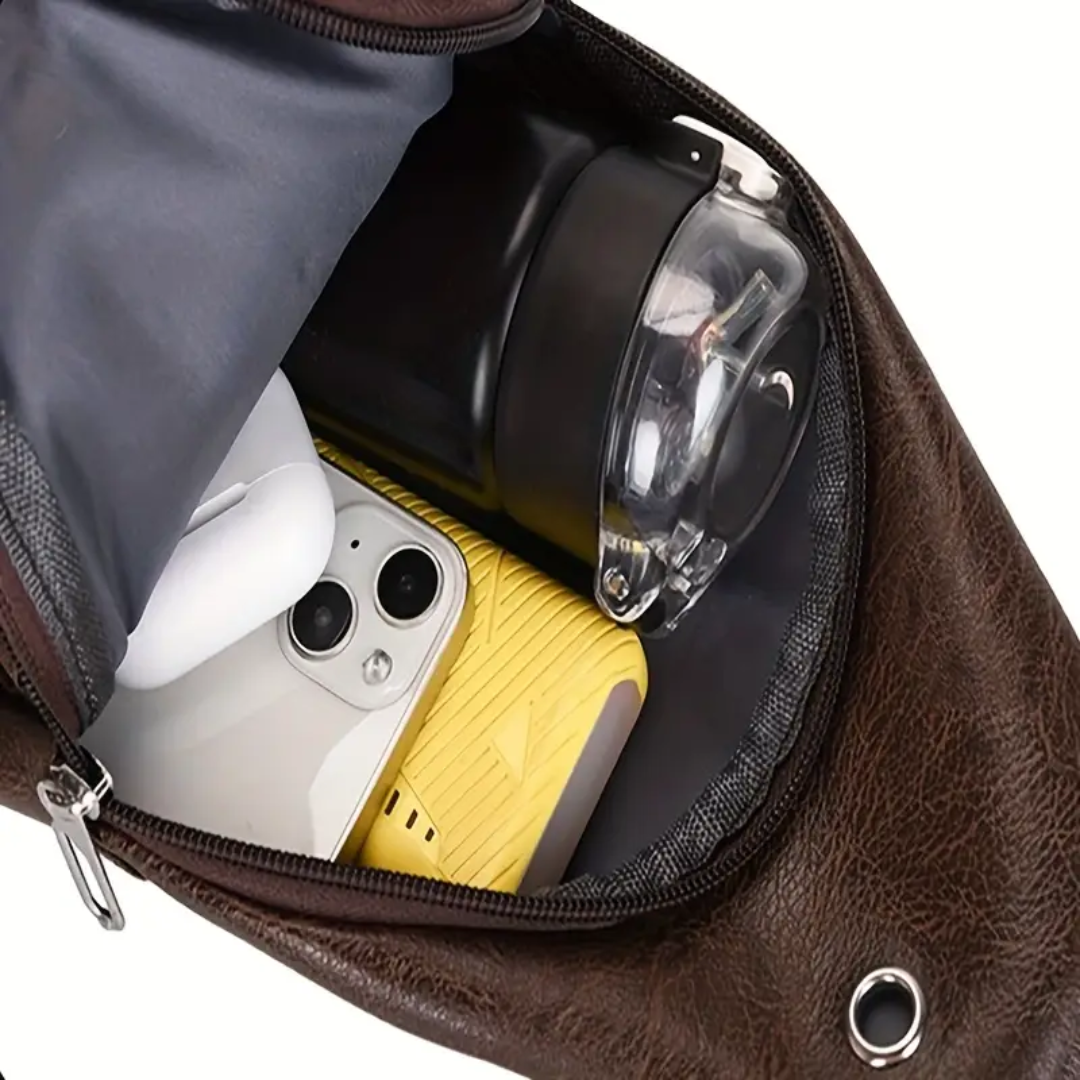 Joren Curve Leather Sling