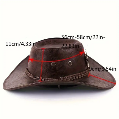 Logan | Breathable Sunshade Cowboy Hat