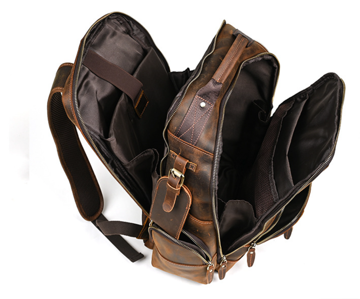 Sterling Travel Leather Backpack